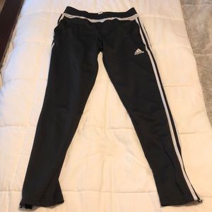 adidas drifit black joggers